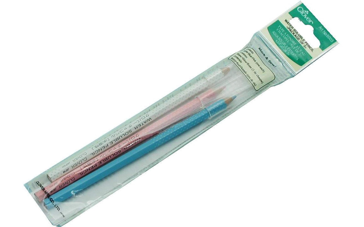 Clover Water Soluble Pencil Assortment, 3EA (Q5003)