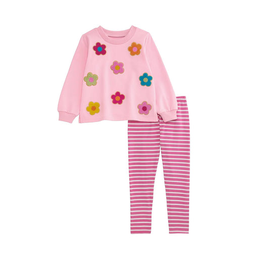 Mud Pie Coordinated Outfit, medium | 2T-3T, Pink