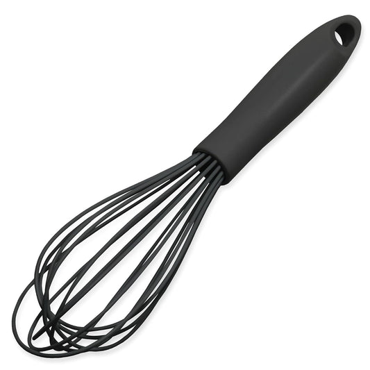 Chef Craft Premium Silicone Wire Cooking Whisk, 10.5 inch, Black