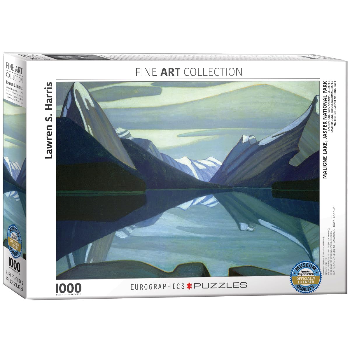 EuroGraphics Maligne Lake, Jasper Park by Lawren Harris 1000 Piece Puzzle (6000-0136)