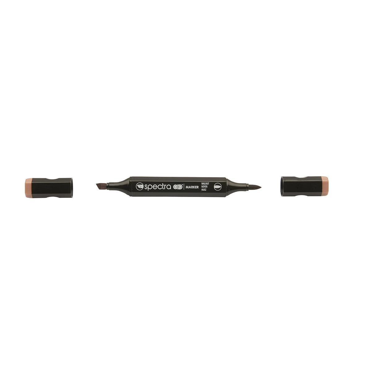 AD Marker Marking Pen, 1 Count (Pack of 1), Walnut