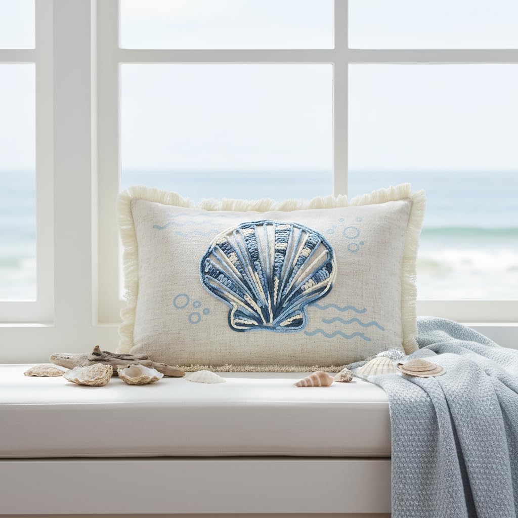 Comfy Hour Pillow, 1 Count (Pack of 1), Blue Shell