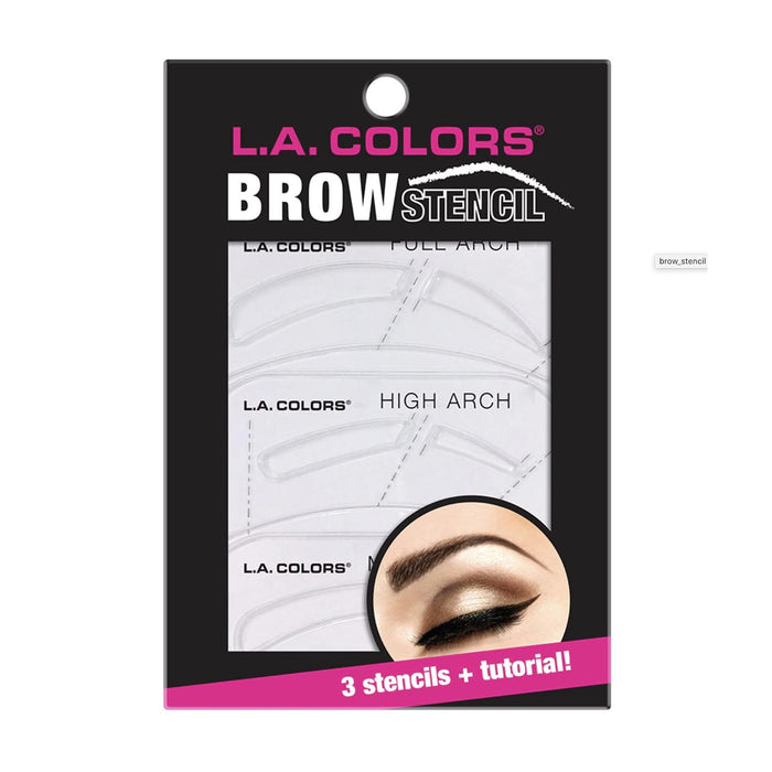 L.A. COLORS Template Stencil, 3 Stencils"