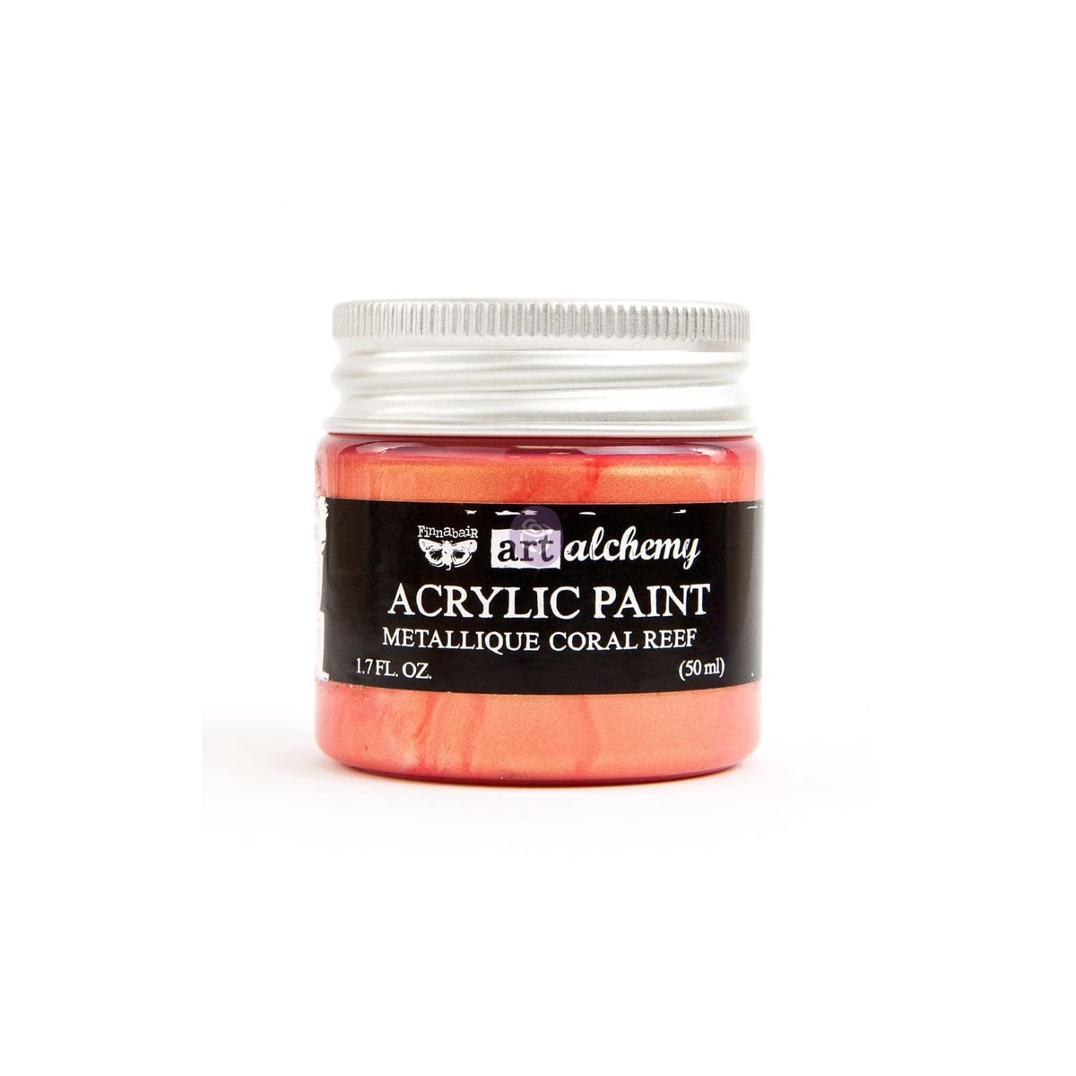 PRIMA MARKETING INC Paint, 1.7 Fl Oz (Pack of 1), Metallique - Coral Reef