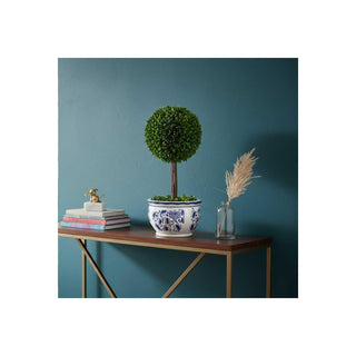 Galt International Artificial Plant, Round Pot Large 19" Topiary, Round Pot