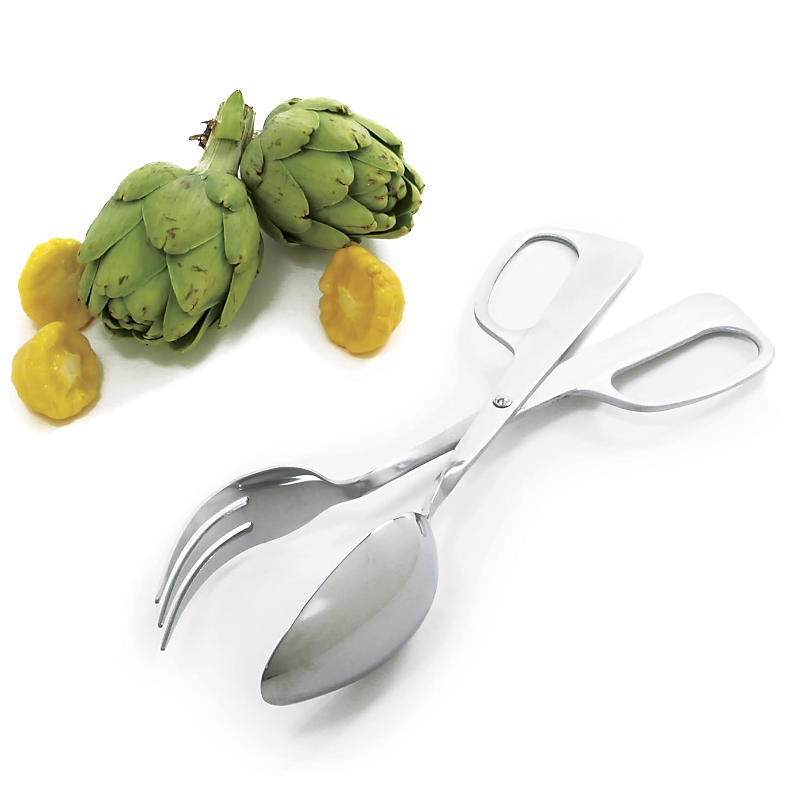 Norpro Stainless Steel Salad Tongs, 10.25/26cm