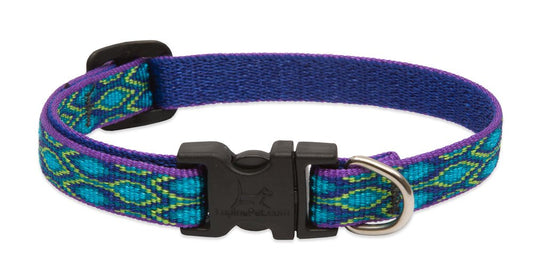 Lupine Pet Originals 1/2" Rain Song 10-16" Adjustable Collar for Small Dogs