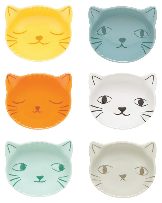 Now Designs Set of 6 Purrfect Cat Pinch Bowls L46003
