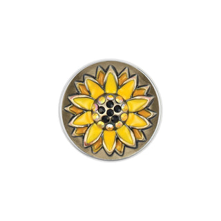 Ginger Snaps Charm, 20 Millimeter, Yellow