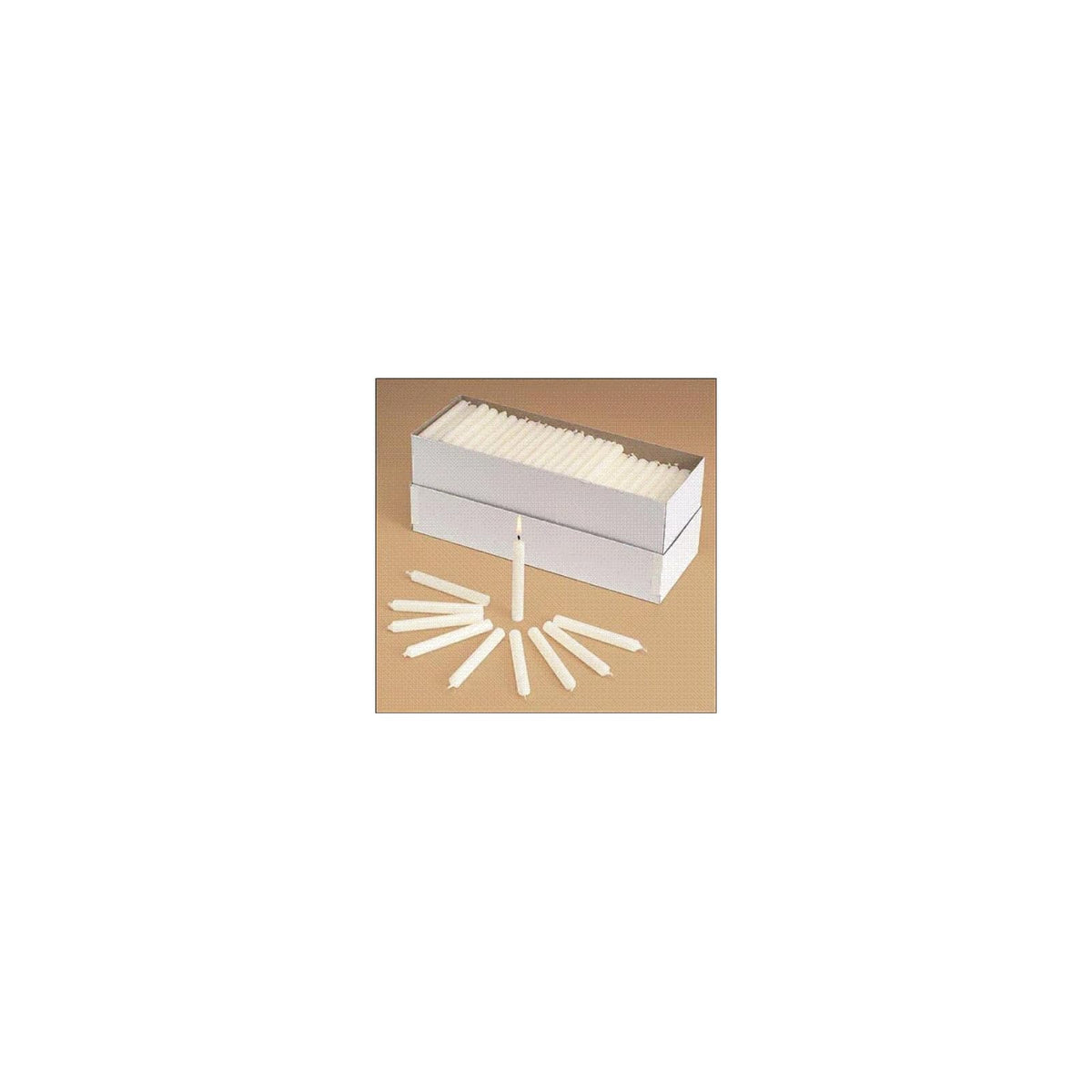 Christian Brands Candle, 6 5 inch, White