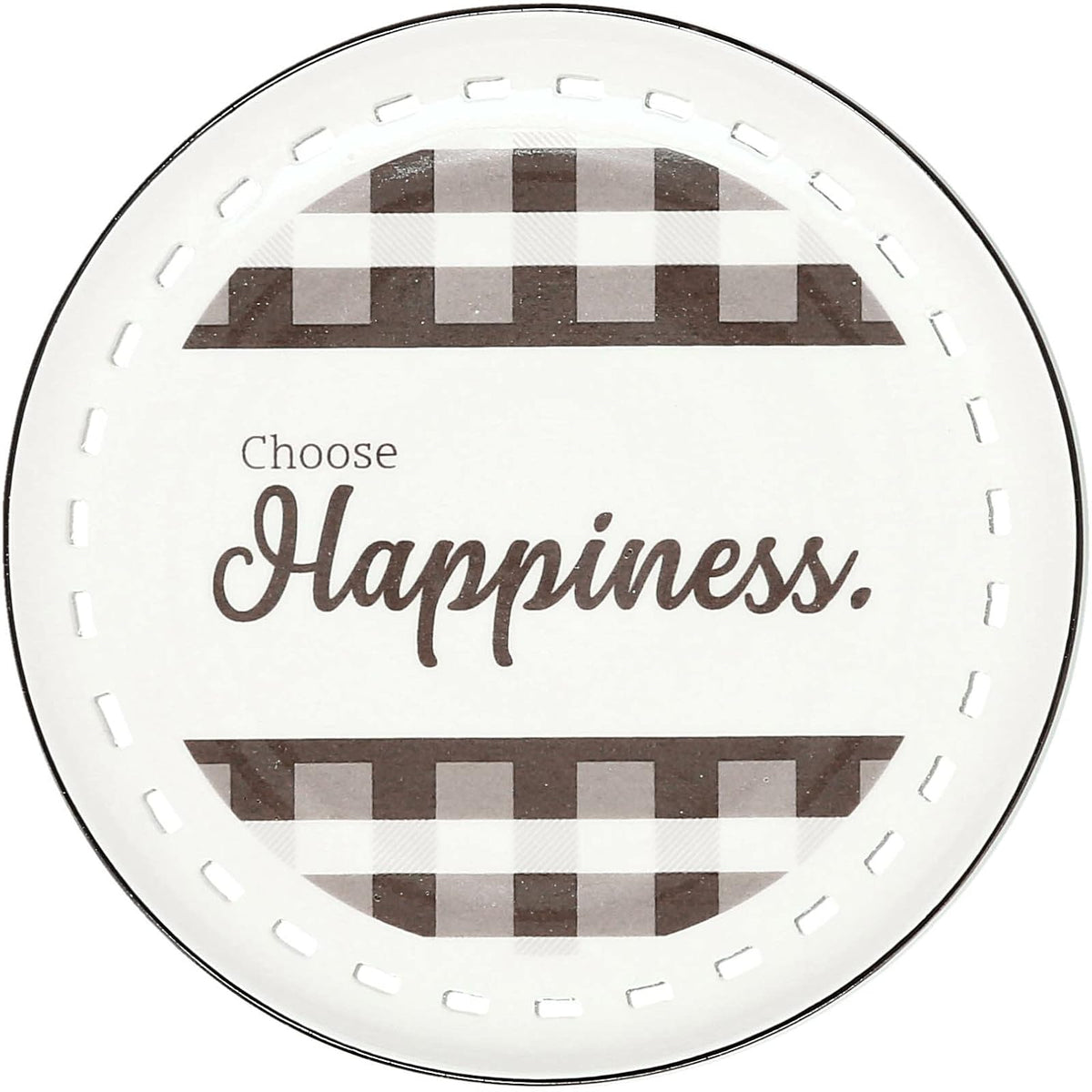 Pavilion Gift Company Dishware Plate, 5", White