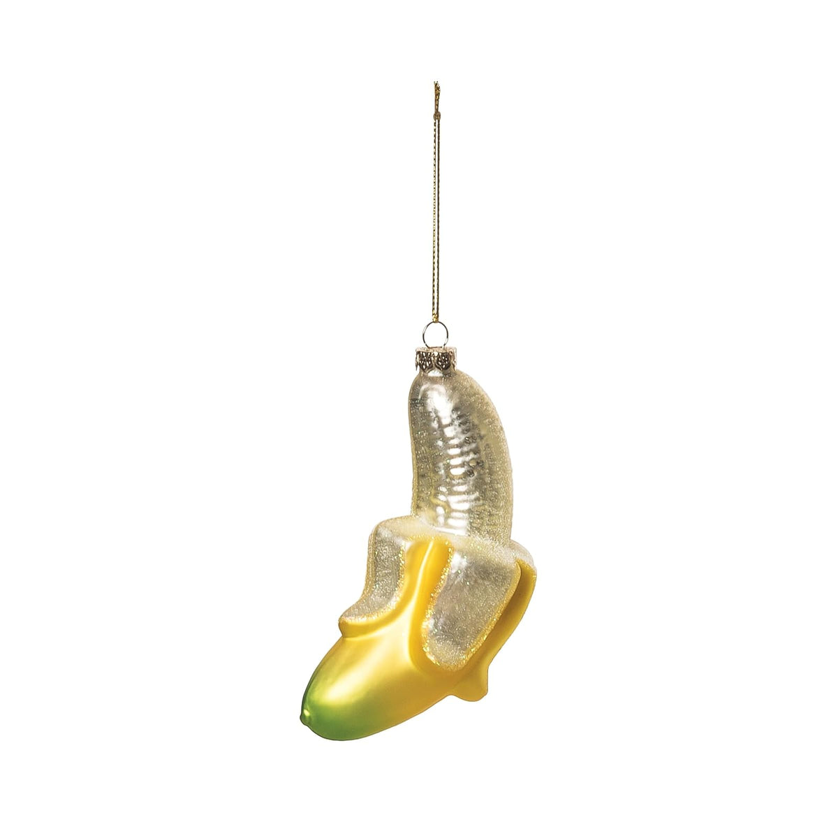 GALLERIE II Hanging Ornament, 5 x 2 Inch, Yellow