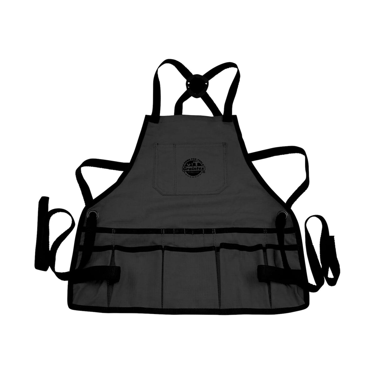 Graintex Apron, One Size, Black