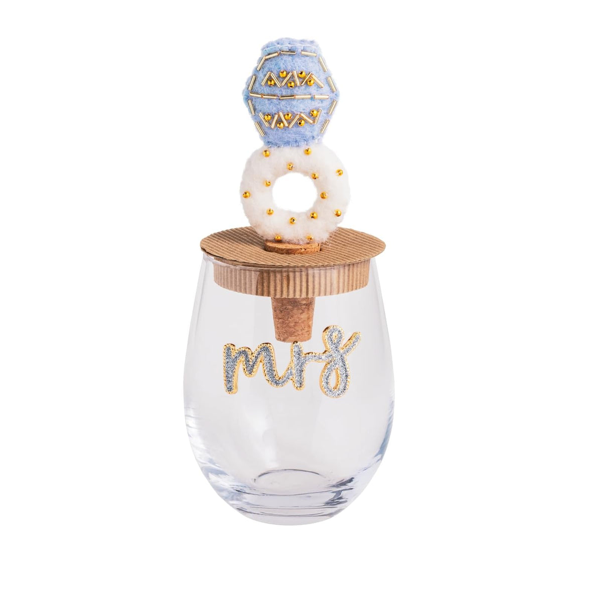 Mud Pie Drinking Cup, 16 oz, Light/Pastel Blue