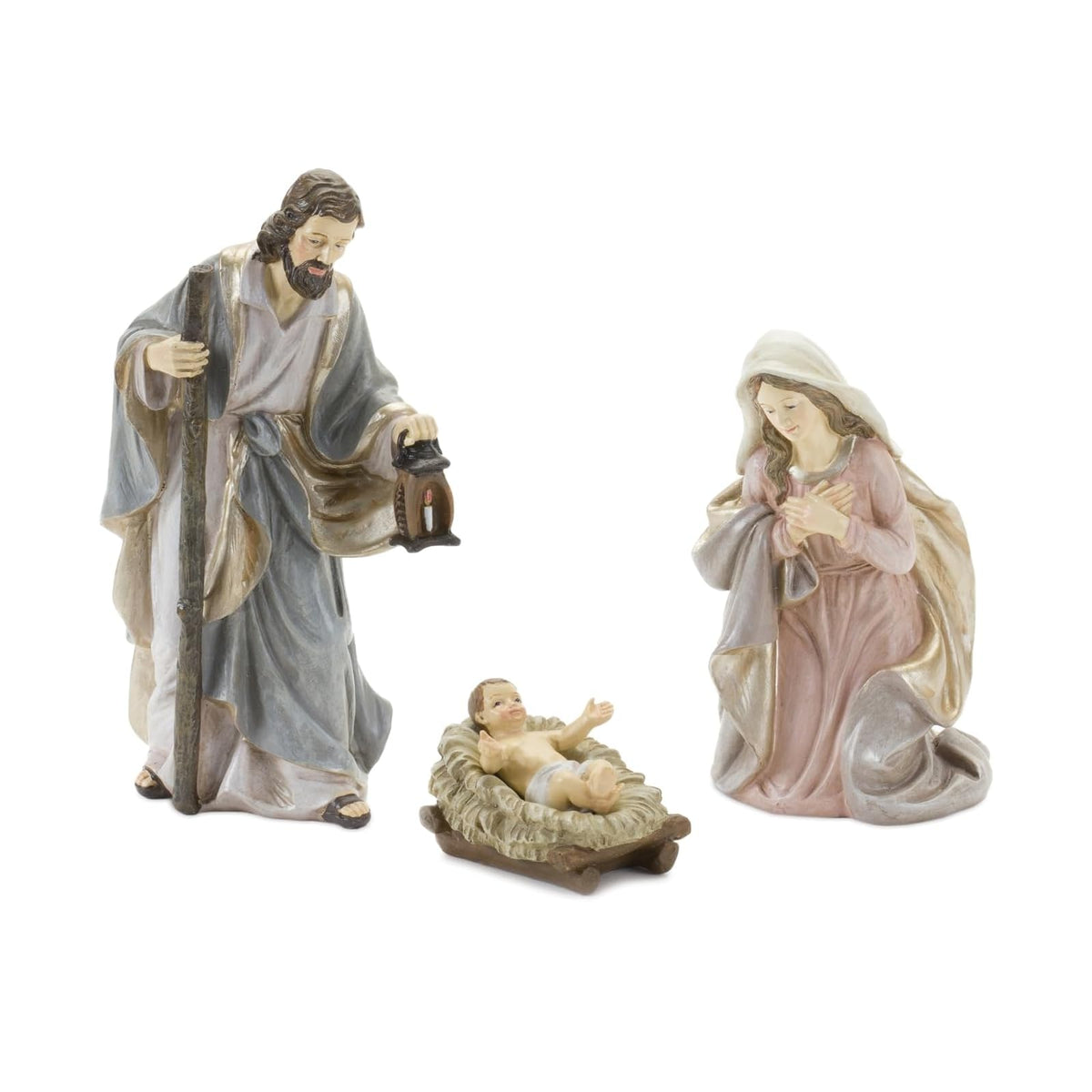 Melrose Figurine, 4 x 3.75 x 7.75, Multicolor