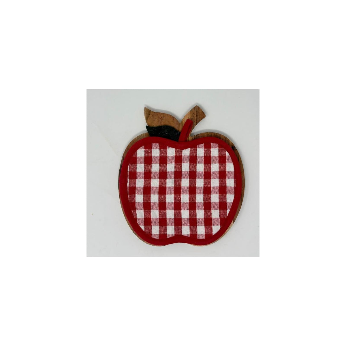 Drew Derose Cutting Board, Red/White/Brown
