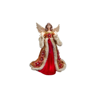 Kurt S. Adler Tree Topper, 14" x 12" x 16.5", Multicolor