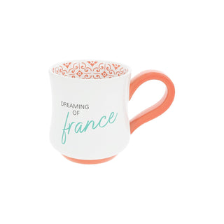 Pavilion Gift Company Drinking Cup, 16 Ounces, Whitem Orange, Green