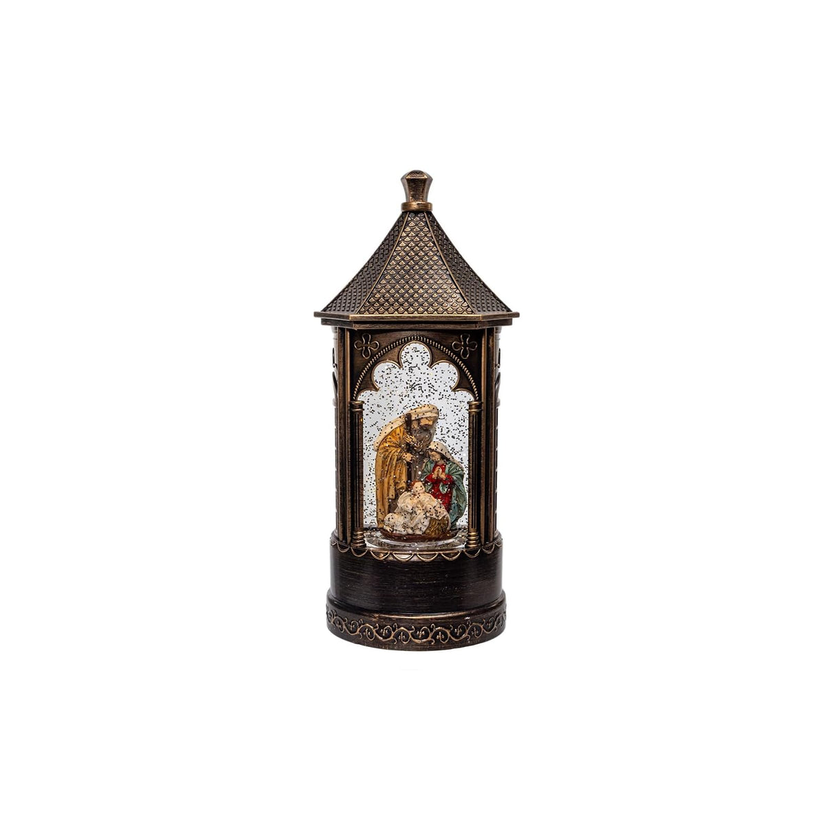Kurt S. Adler Electric Lantern, 11.5 Inch, Bronze