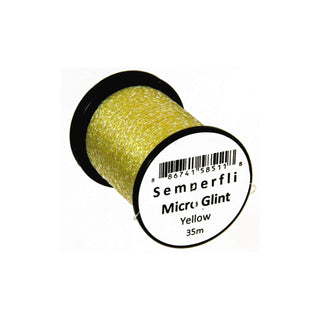 Semperfli Decorative Ribbon Trim, 35m, Yellow