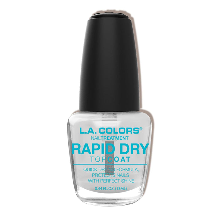 L.A. COLORS Nail Polish, 0.46 Fl Oz (Pack of 1), Rapid Dry Top Coat