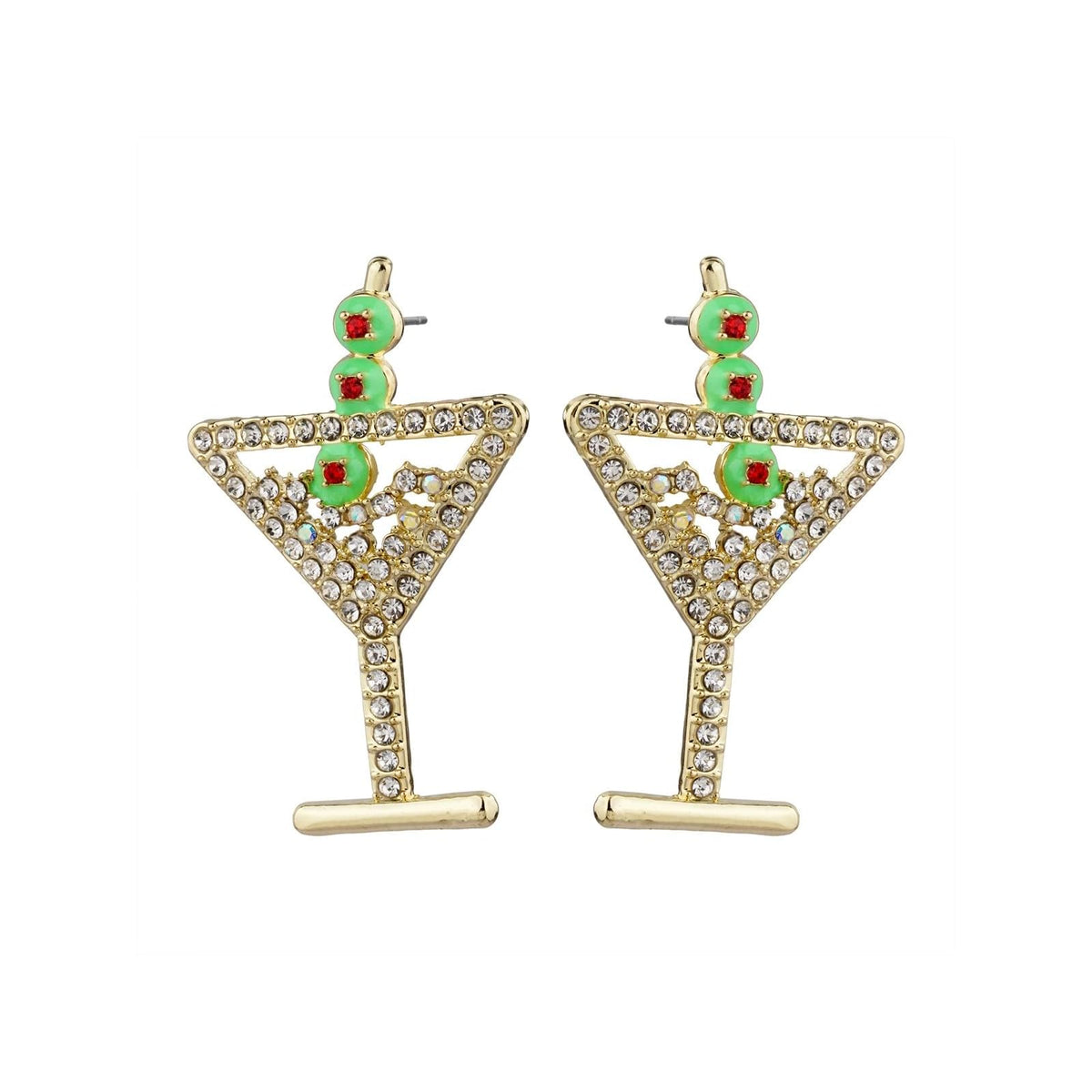 Bamboo Trading Earring, 2-Inch, Gold