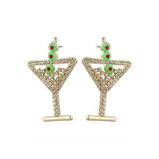 Bamboo Trading Earring, 2-Inch, Gold