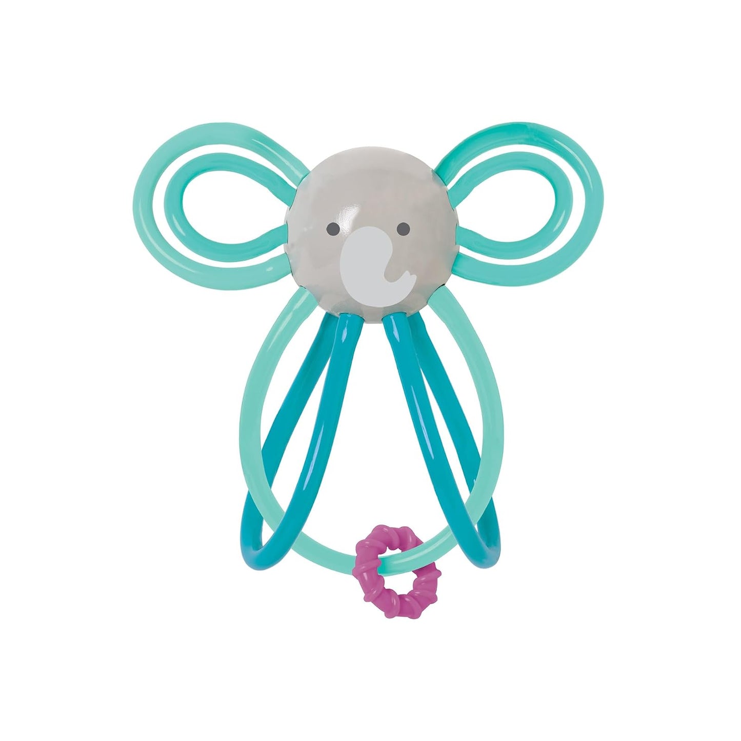 Manhattan Toy Winkel  Elephant Rattle & Sensory Teether