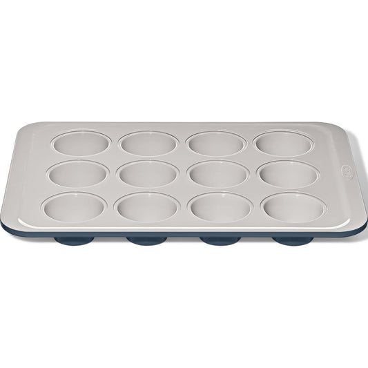 OXO Baking Pan, Muffin Pan, Storm Blue