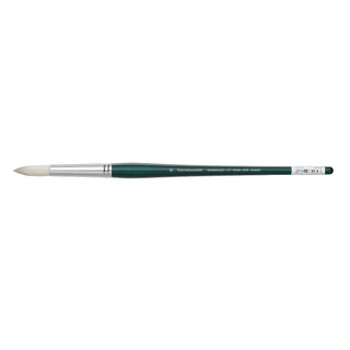 Grumbacher Paint Brush, 12, Round, Long Handle