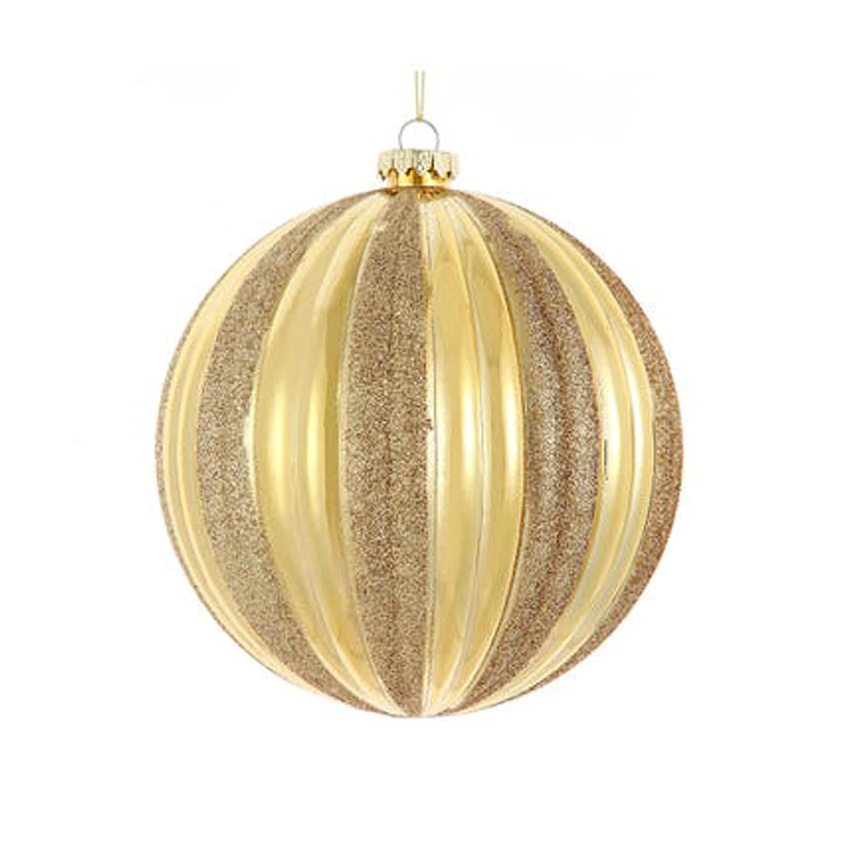 Kurt S. Adler Hanging Ornament, 6 Inch, Gold