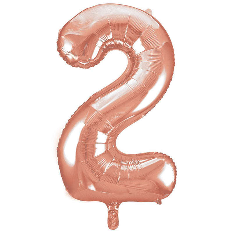 Unique Industries 34" Foil Number 2 Balloon