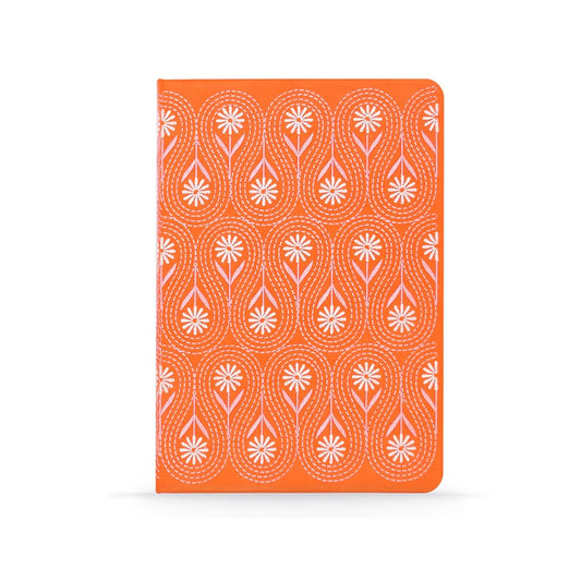 DENIK Daisy Chain Embroidered Journal, 8.25-inch Length, School and Office Supplies