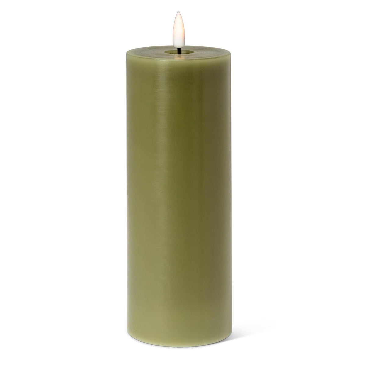 Abbott Collection Lamp, Pillar (3x8"H), Green