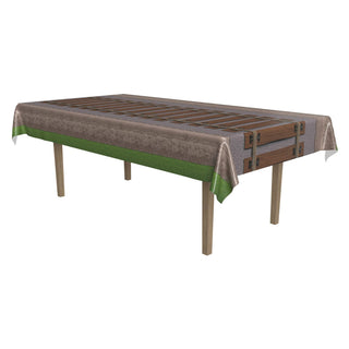 Beistle Tablecloth, 108" x 54" (Rectangular), Multi Color