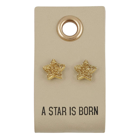 Creative Brands Santa Barbara Design Studio Fleur Jewelry Gold Colored Stud Earrings