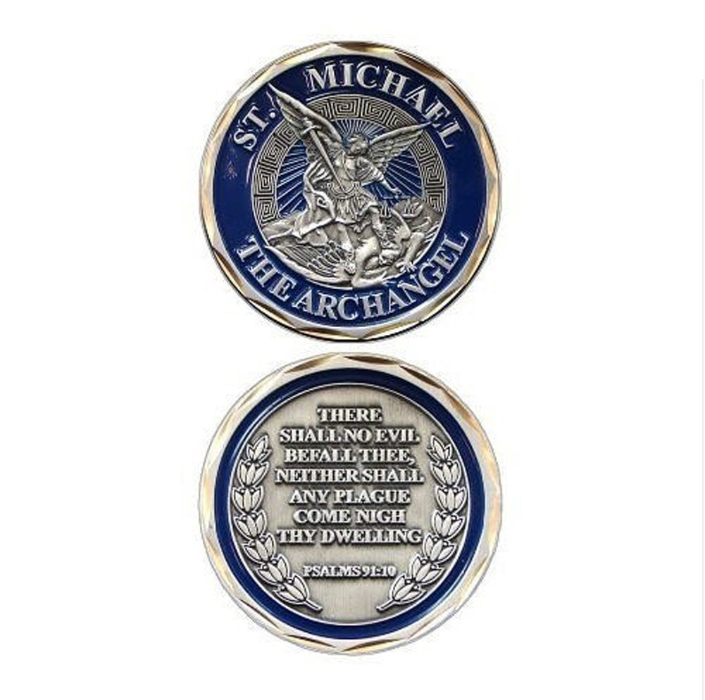 Eagle Crest MilitaryBest St. Michael The Archangel Challenge Coin