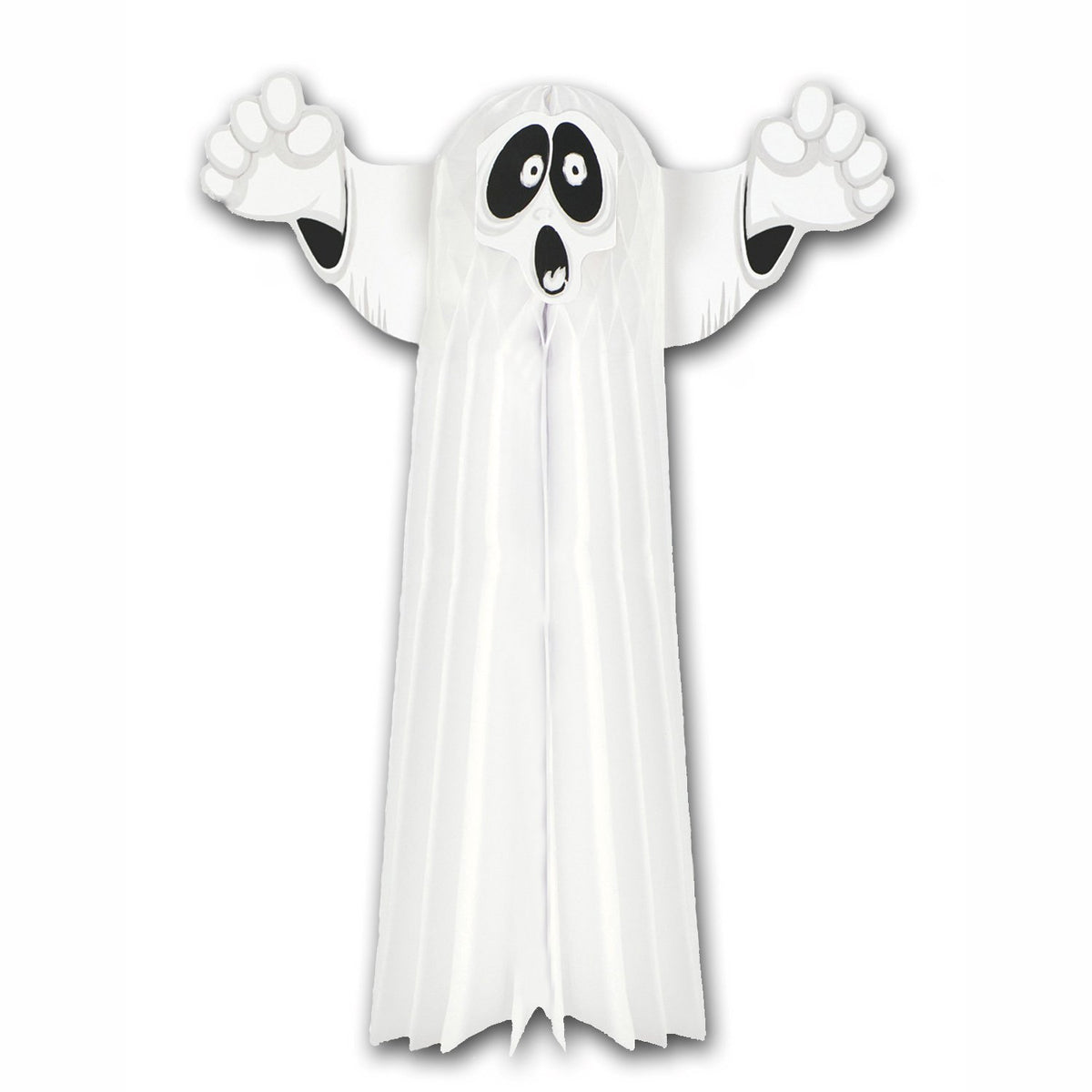 Beistle Tissue Hanging Ghost Party Accessory (1 count) (1/Pkg)
