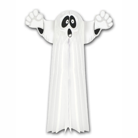 Beistle Tissue Hanging Ghost Party Accessory (1 count) (1/Pkg)