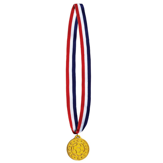 Beistle Outdoor Recreation Product, 30" w/2" Medal, Gold
