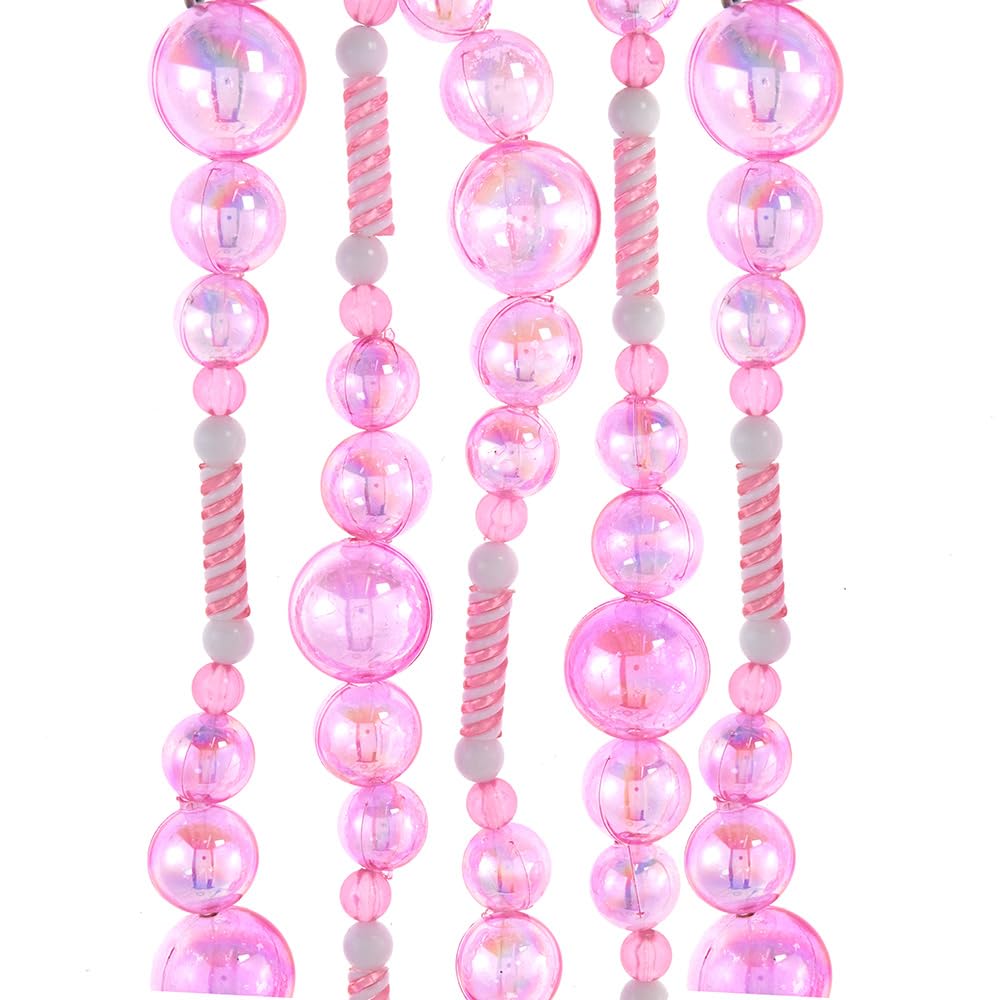 Kurt S. Adler Garland, 6', Pink