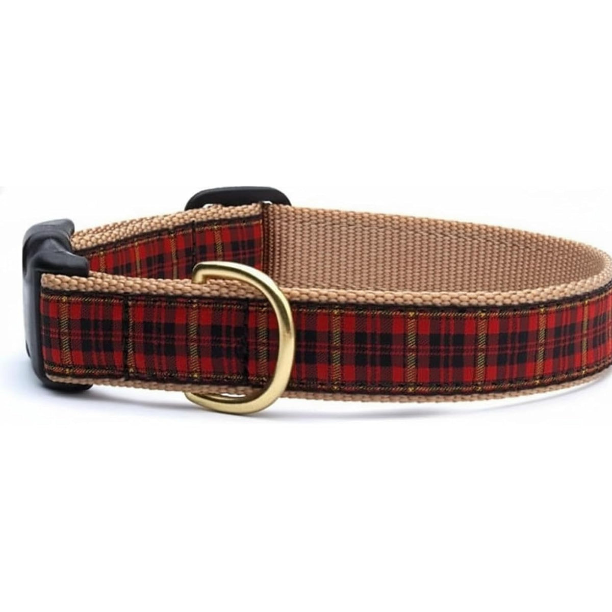 Up Country Animal Collar, yth xl, Red