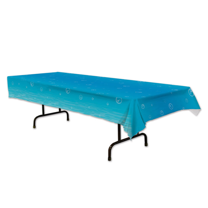 Beistle Tablecloth, 108" x 54" (Rectangle), Under the Sea