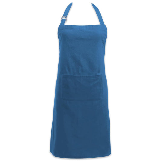 DII Design Everyday Basic Kitchen Collection, Chef Apron, Blue