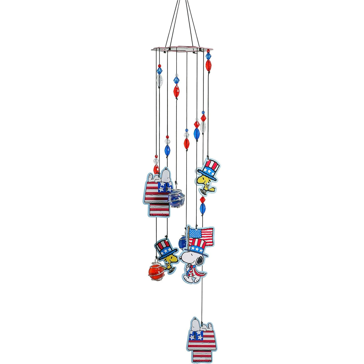 Spoontiques Wind Chime, Peanuts Americana, Sturdy
