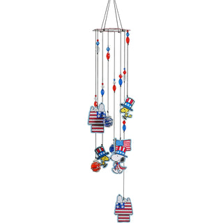 Spoontiques Wind Chime, Peanuts Americana, Sturdy