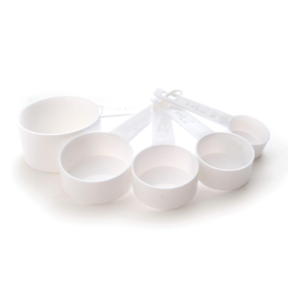 Norpro Measuring Cup, Set of 5, White