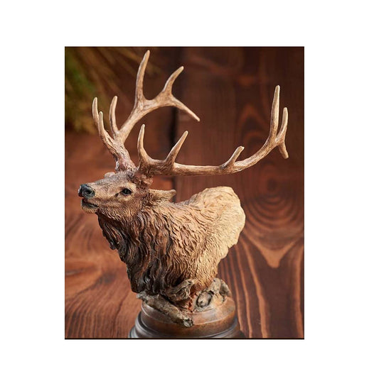 Wild Wings(WI) Primal Call - Elk Sculpture by Stephen Herrero