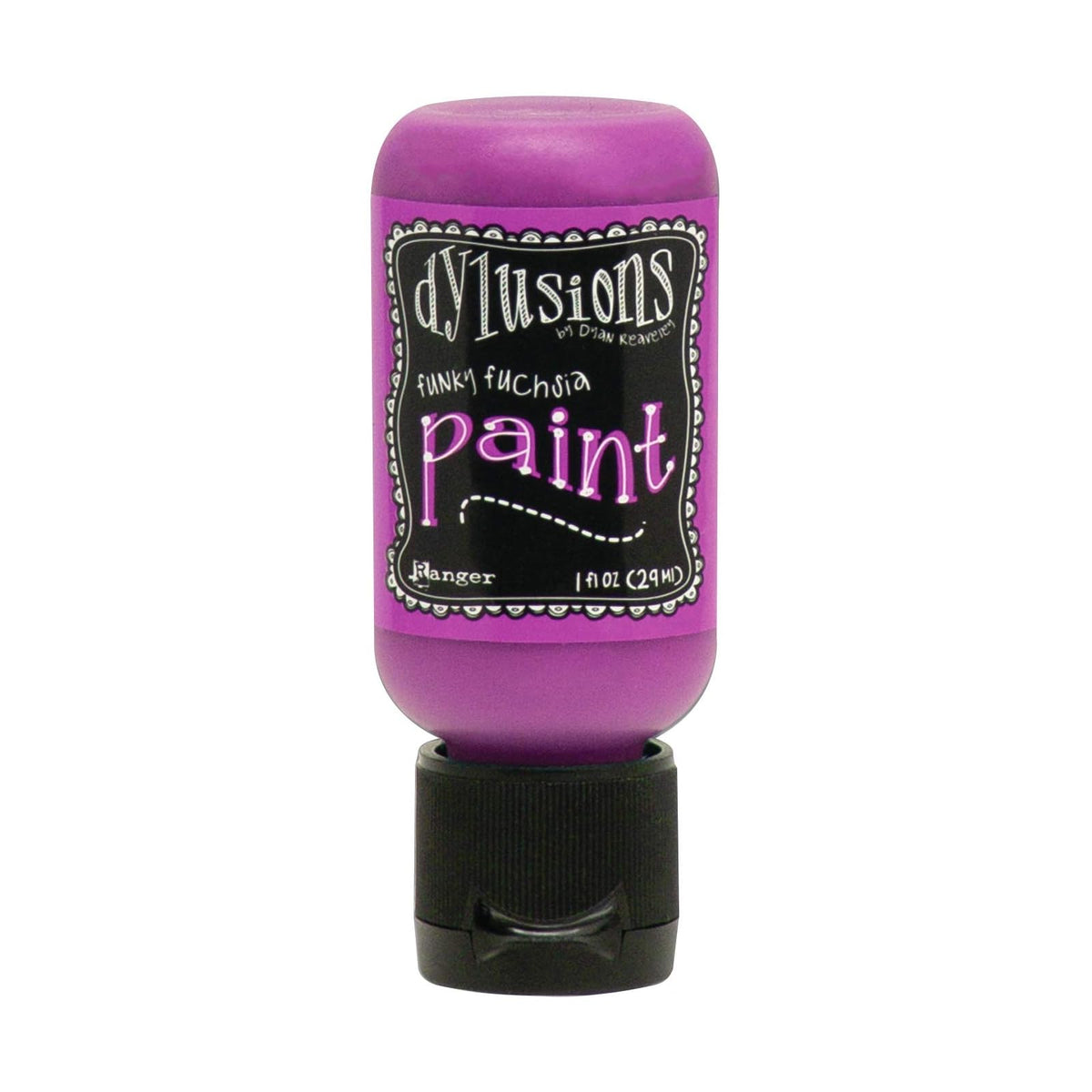 Dylusions Art And Craft Supply, 1oz, Funky Fuchsia