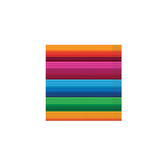 Beistle Disposable Napkin, One Size, Multicolor